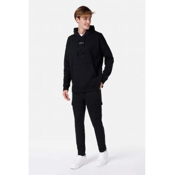 Pantaloni de trening cargo cu snur de ajustare in talie