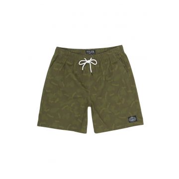 Pantaloni scurti cu imprimeu abstract -