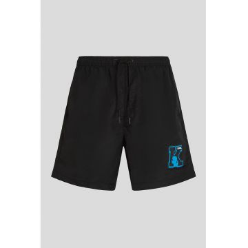 Pantaloni scurti de baie cu talie ajustabila