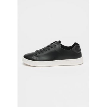 Pantofi sport de piele cu logo discret