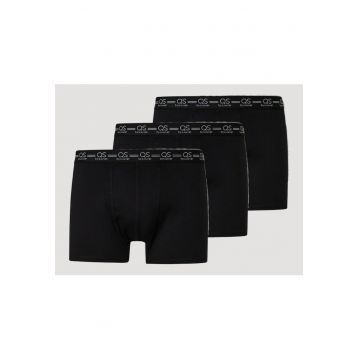 Q/S by s.Oliver Underwear barbati Set 3 perechi de boxeri - Negru -