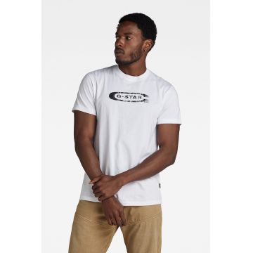 Tricou de bumbac organic cu logo