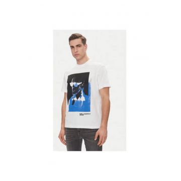 Tricou  pentru barbati - bumbac organic - alb