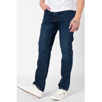 Blugi slim fit cu croiala dreata Texas Blugi slim fit cu croiala dreata Texas