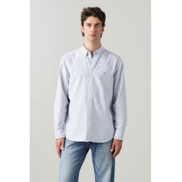 Camasa relaxed fit de bumbac