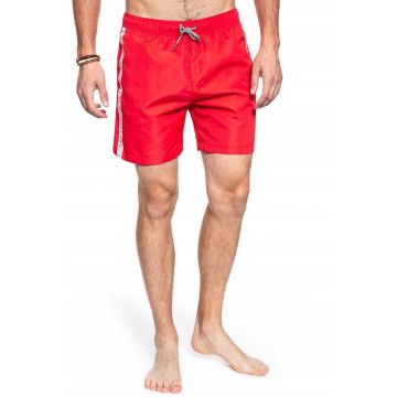 Costum de baie barbati -  Simon - Regular Fit - rosu -