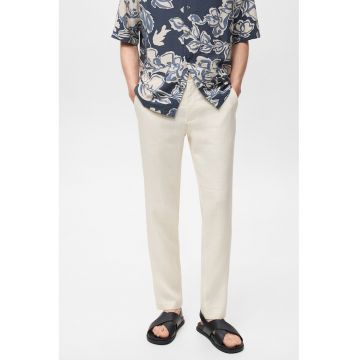 Pantaloni chino slim fit de in