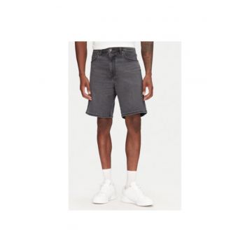 Pantaloni scurti din denim barbati  112364834 - Bumbac/Poliester - 32 US - Gri