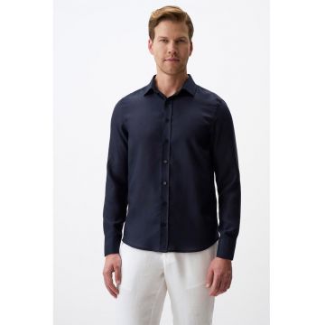 Tricou regular-fit din tencel