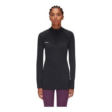 Bluza Femei Mammut Trift Half Zip Black