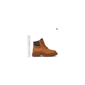 Bocanci de drumetie barbati  J46FAB-032BC - Piele ecologica - Maro