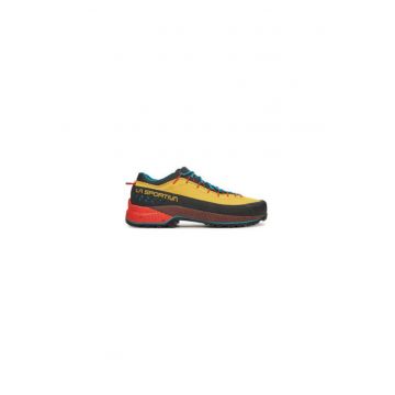 Bocanci trekking barbati  37B735614 - Piele naturala - Galben