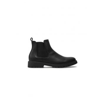 Botine cu glezna joasa pentru barbati SCARPE 4714 - Piele ecologica - Negru Botine cu glezna joasa pentru barbati SCARPE 4714 - Piele ecologica - Negru