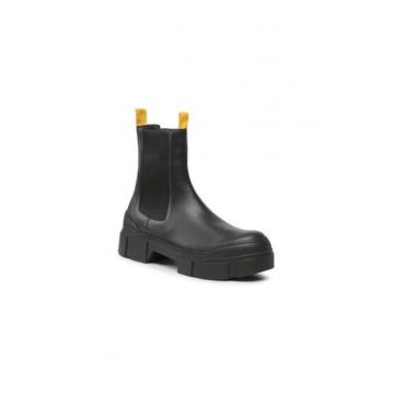 Botine cu glezna joasa pentru barbati Vic Matie - 1D8056U V06BM9B370 - Piele naturala - 40 EU - Negru