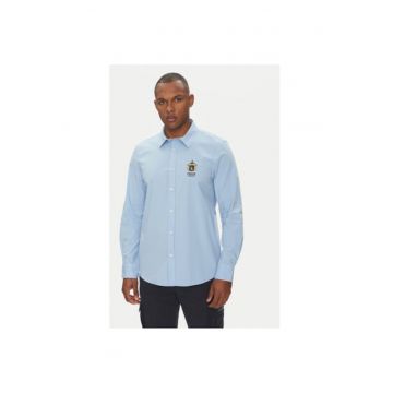 Camasa barbati  251CA1261CT3288 - Bumbac - Albastru deschis