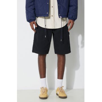Dickies pantaloni scurti din bumbac Duck Canvas culoarea negru, DK0A4XNG