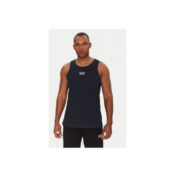 Maiou barbati Ea7 Emporio Armani - 7M000295 AF10375 - Bumbac - Bleumarin