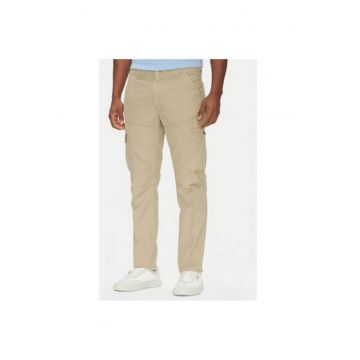 Pantaloni barbati  251PA1662CT3526 - Bumbac/In - Bej