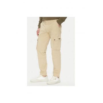 Pantaloni barbati  251PA1665CT3534 - Bumbac - Bej