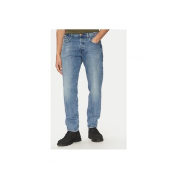 Pantaloni barbati  D26141-D776 - Bumbac - Albastru