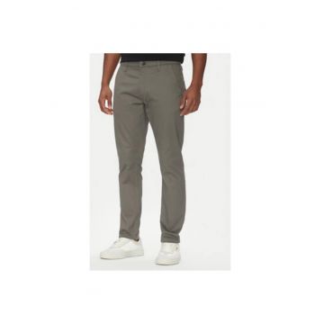 Pantaloni chino barbati  D25179-C105-1260 - Bumbac - Gri