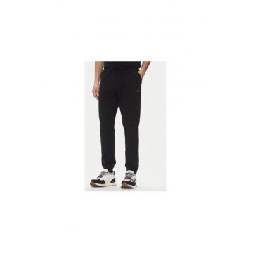 Pantaloni de trening barbati  251PF872F459 - Bumbac/Elastan - Negru