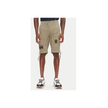 Pantaloni scurti barbati  251BE041CT1122 - Bumbac - Kaki