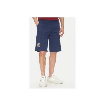 Pantaloni scurti barbati  251BE257CT3510 - Bumbac - Bleumarin