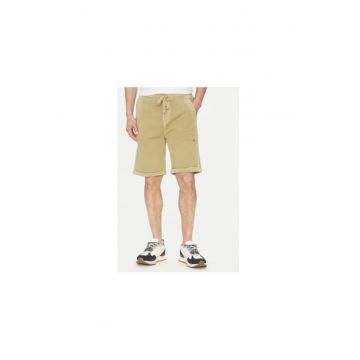 Pantaloni scurti sport barbati  251BF016F583 - Bumbac - Bej