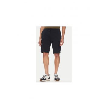 Pantaloni scurti sport barbati  251BF025F459 - Bumbac/Elastan - Bleumarin