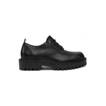 Pantofi barbati Vic Matie - 304456008 - Piele naturala - 42 EU - Negru
