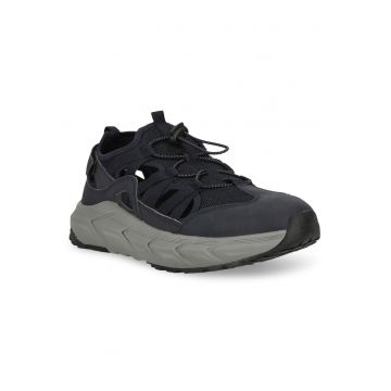 Sandale barbati  W252375 - Piele ecologica - Bleumarin