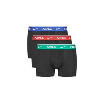 Set 3 boxeri barbati  0000KE1008 - Bumbac/Elastan - Negru