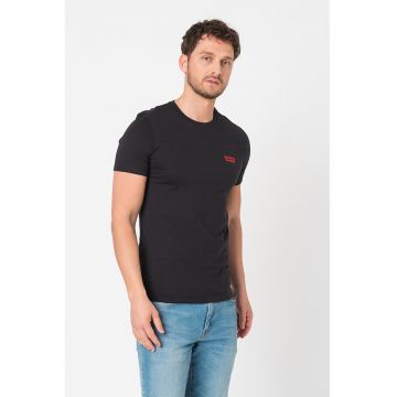 Set de tricouri cu logo - 2 piese - Alb/Bleumarin inchis