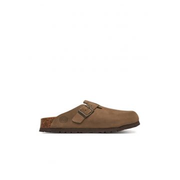 Slapi barbati Dr Brinkmann - 600132-07 - Piele naturala - Verde - Verde