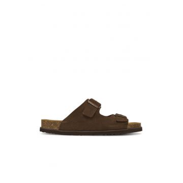 Slapi barbati Dr Brinkmann - 600143-02 - Piele naturala - Maro - Maro