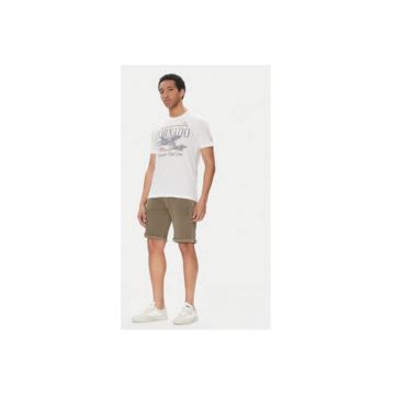 Tricou barbati  251TS2405J641 - Bumbac - Alb