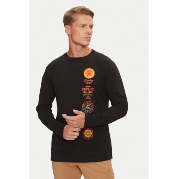 Tricou barbati -  304399251 - Bumbac - Negru