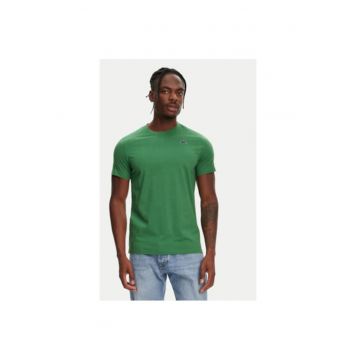 Tricou barbati  611187W - Bumbac - Verde
