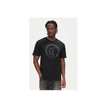 Tricou barbati  78OAHE22 CJ110 - Bumbac - Negru