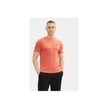 Tricou barbati Ea7 Emporio Armani - 8NPT25 PJVPZ - Bumbac - Portocaliu
