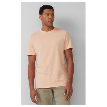 Tricou cu model uni si decolteu la baza gatului