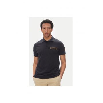 Tricou polo barbati  251PO1865J680 - Bumbac - Bleumarin