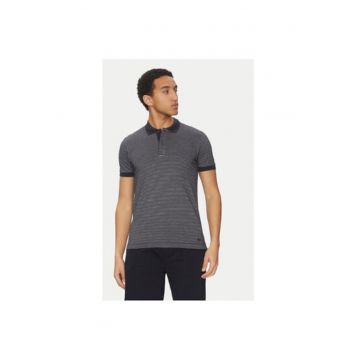 Tricou polo barbati  M5510N-T3250 - Bumbac - Bleumarin
