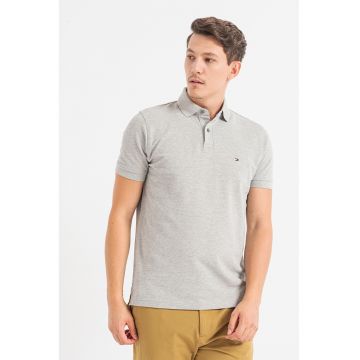 Tricou polo din amestec de bumbac organic