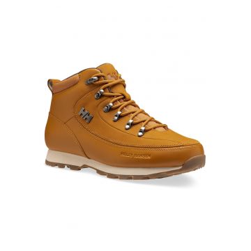 Bocanci trekking barbati  12030 - Piele naturala - 40 EU - Maro