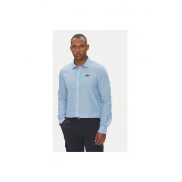 Camasa barbati  251CA1276CT3292 - Bumbac - 3XL INTL - Albastru