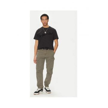 Pantaloni barbati -  CORE REGULAR CARGO - kaki - bumbac
