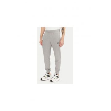 Pantaloni de trening barbati Ea7 Emporio Armani - 8NPP66 PJVRZ - Bumbac - L INTL - Gri