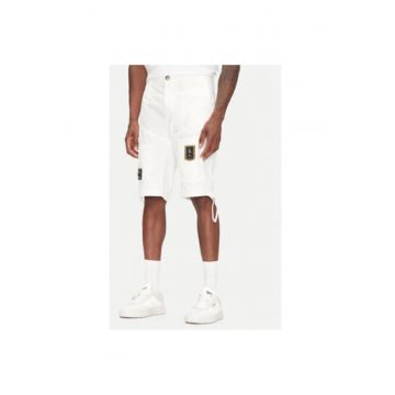 Pantaloni scurti barbati  251BE041CT1122 - Bumbac - Alb